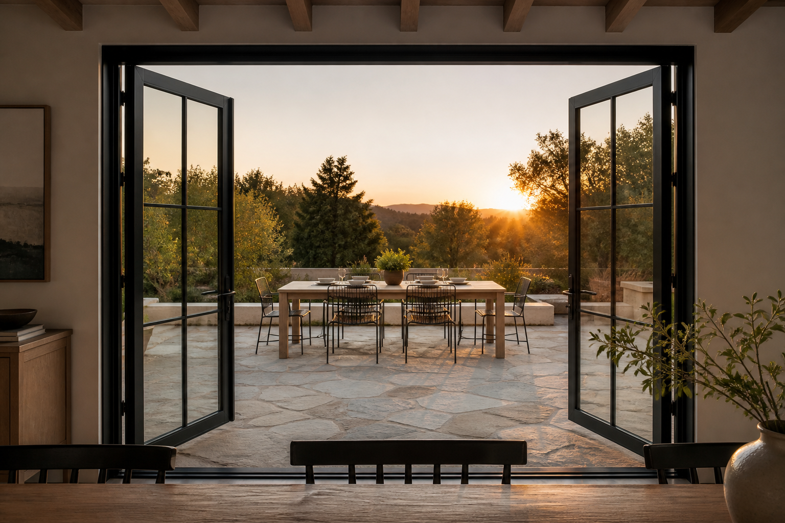 VLX 100 Double Swing / French Door in Tampa, FL | Lightwell Windows Tampa - detail 6