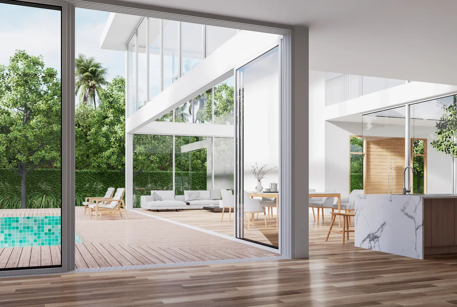 VLX 138 Panoramic Sliding Door in Tampa, FL | Lightwell Windows Tampa - detail 1