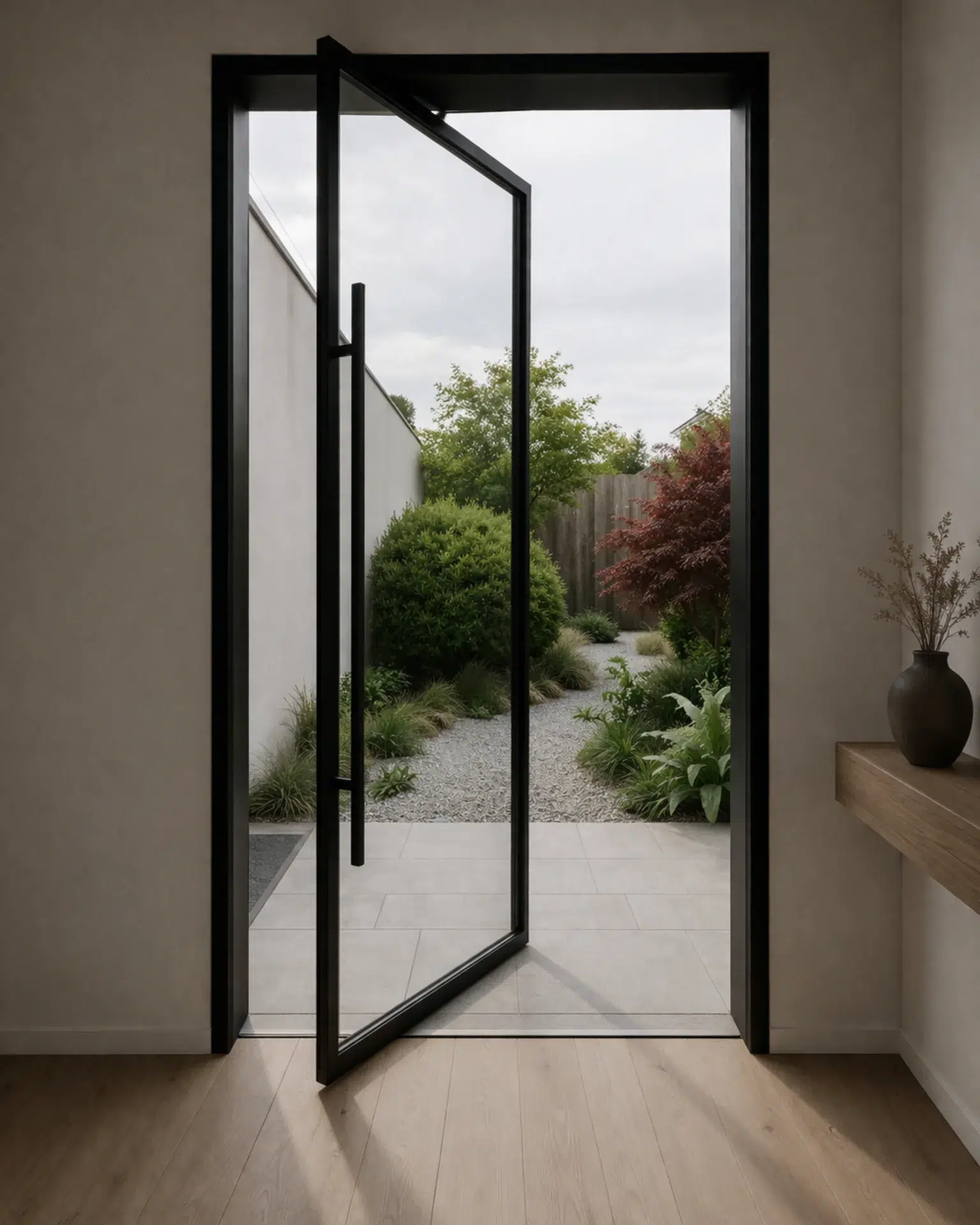 VLX 100 Pivot Door in Tampa, FL | Lightwell Windows Tampa - detail 1